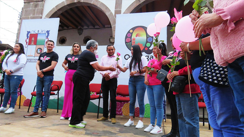 DIF Municipal de Quiroga agradece su participación a las fundaciones por apoyar la caminata en conmemoración del Día Internacional de la lucha del cáncer 
