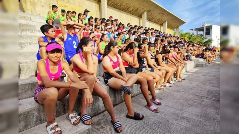 Arranca Festival Infantil y Juvenil de Voleibol de Playa en Lázaro Cárdenas