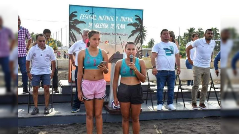 Arranca Festival Infantil y Juvenil de Voleibol de Playa en Lázaro Cárdenas
