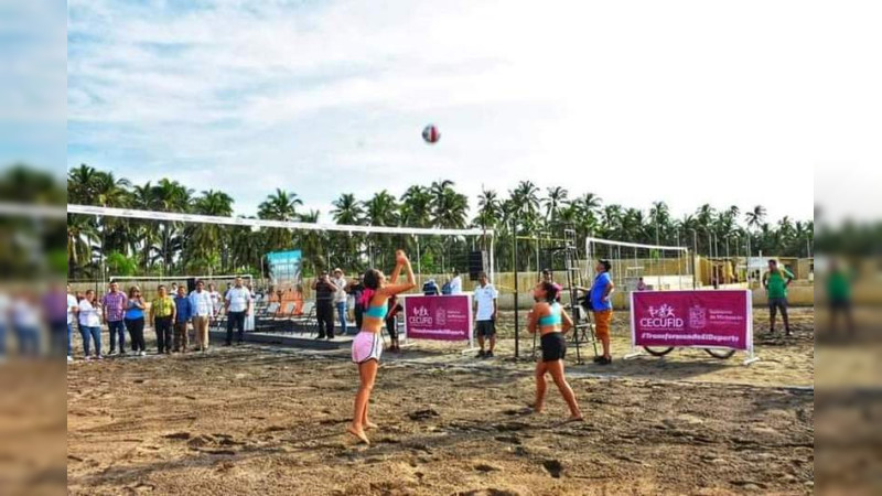 Arranca Festival Infantil y Juvenil de Voleibol de Playa en Lázaro Cárdenas