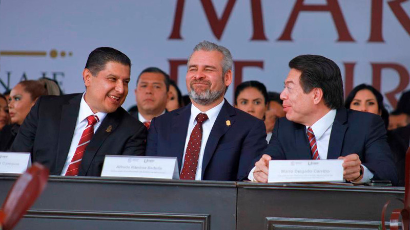 Uruapan y Michoacán son buenos ejemplos de gobiernos de la 4T: Mario Delgado
