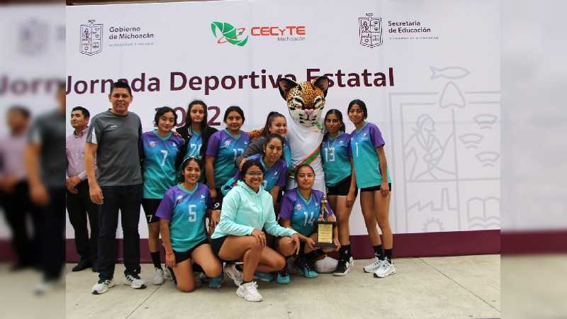 Concluye XXVII Jornada Deportiva Estatal del Cecytem