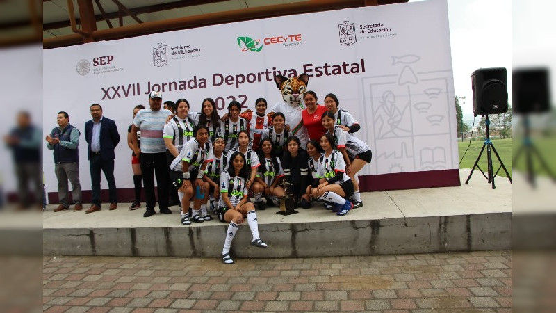 Concluye XXVII Jornada Deportiva Estatal del Cecytem