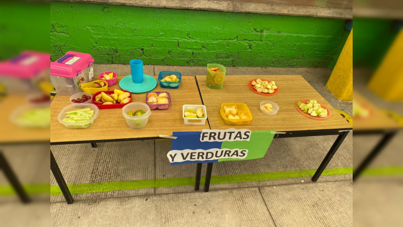 Promueve DIF alimentación saludable en la población infantil: Michoacán 