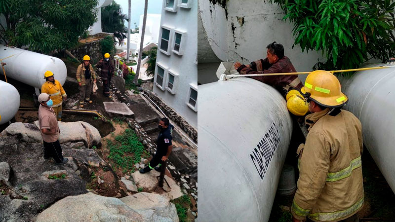 Explosión por acumulación de gas en condominio Las Brisas de Acapulco deja 8 heridos 