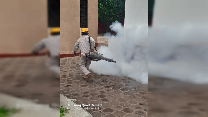 Michoacán por debajo de la media nacional en dengue