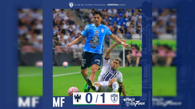 Pachuca y Toluca se verán las caras en la gran final del Apertura 2022