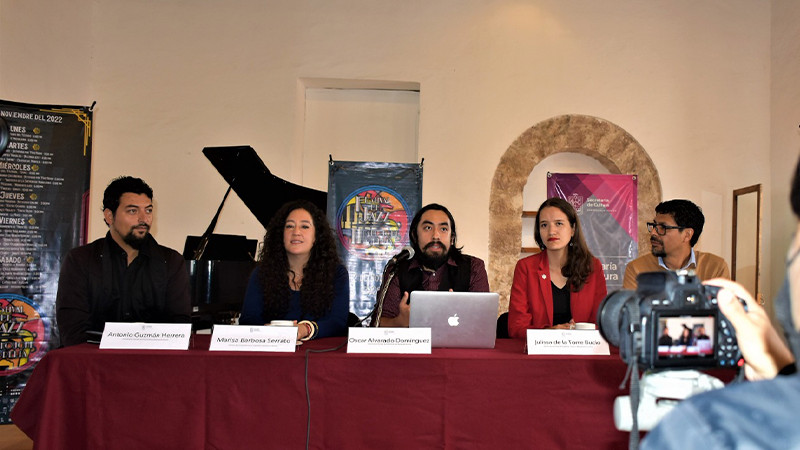 Dan a conocer actividades del Segundo Festival de Jazz Manouche Morelia