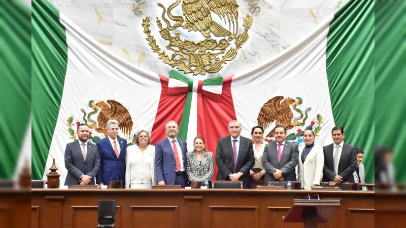 Congreso de Michoacán abre diálogo democrático y constructivo con titular de Segob 