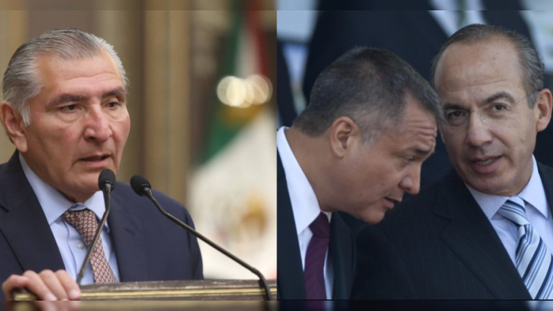 Se investiga en el extranjero a Felipe Calderón por tráfico de armas, asegura desde Michoacán el Secretario de Gobernación 
