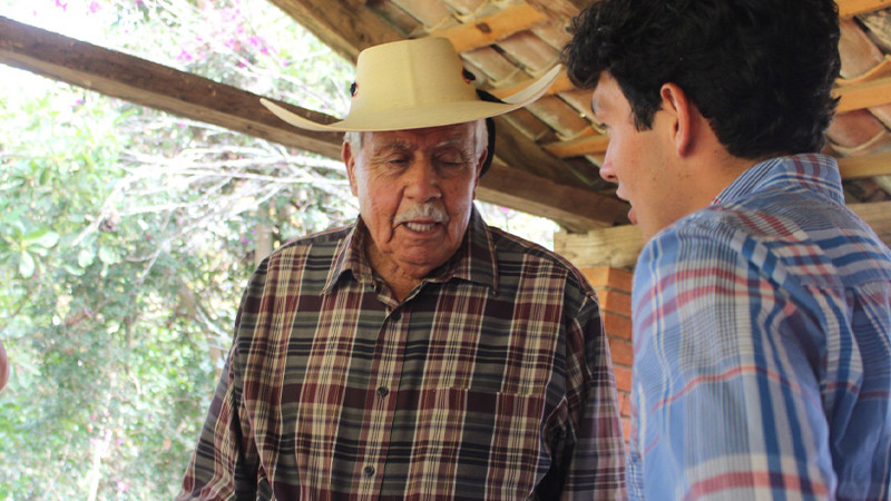 Nos fuimos con Isaac Fonseca al campo bravo, y se dejó ver pleno y entero para su encerrona