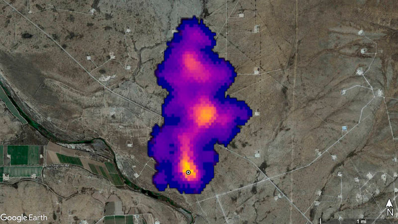 Instrumento de la NASA identifica más de 50 “súper emisores” de metano 