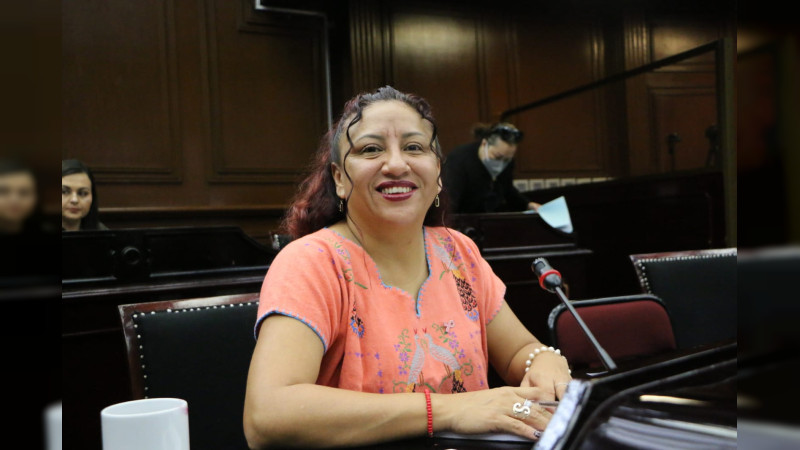 Con reforma de Guardia Nacional, Congreso coadyuva en la pacificación de Michoacán: Seyra Alemán 