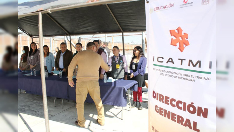 Entrega Itcatmi constancias de capacitación a internos del Centro de Alta Seguridad para Delitos de Alto Impacto