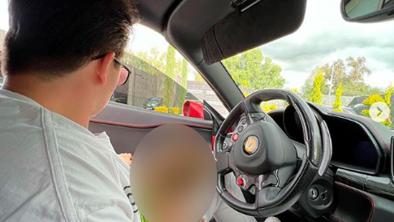 Fofo Márquez en polémica otra vez, ahora por regalar felino en peligro de extinción a su novia