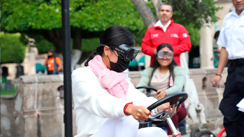 Más de 60 mil michoacanos capacitados en seguridad vial por la Secretaría de Salud de Michoacán en 2022  