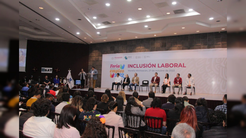 Llaman a eliminar barreras para acceder a empleos, en Feria Nacional para la Inclusión Laboral y el Turismo