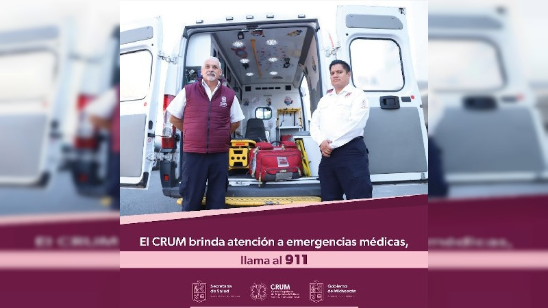 Despliega Secretaría de Salud de Michoacán ambulancias en zona Lacustre por Noche de Muertos 