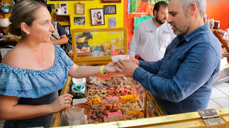 Crece economía de Michoacán 3.9 por ciento este año: Bedolla