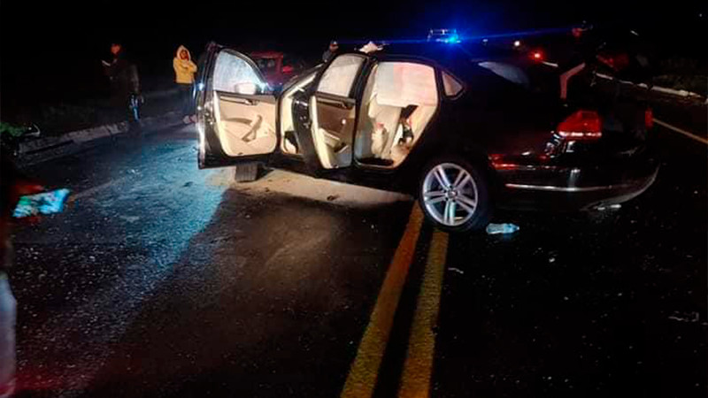 Choque vehicular en Zitácuaro, Michoacán deja dos muertos y cinco heridos