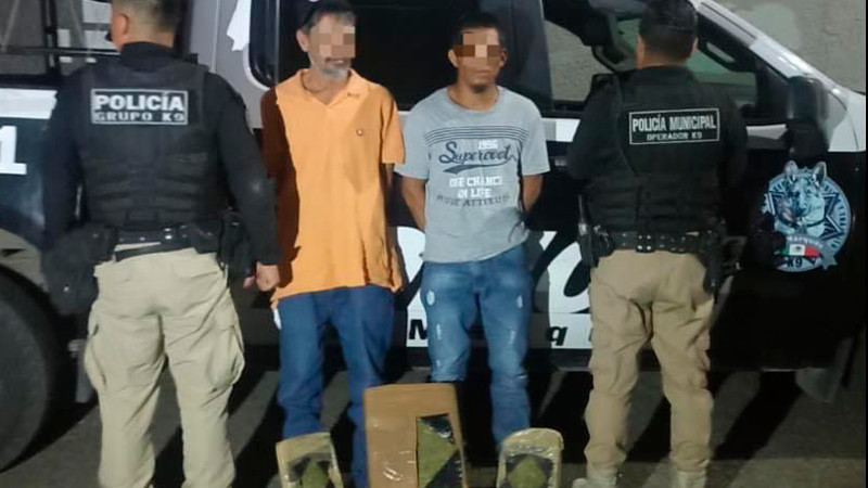 Detenidos y presentados ante la autoridad competente Fernando “N” y Roman “N” por delitos contra la salud.