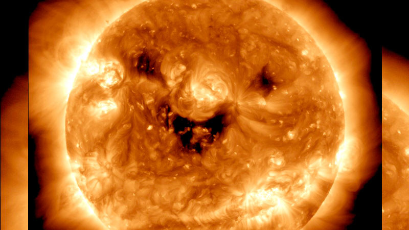 NASA capta la “sonrisa del Sol” y causa asombro en las redes 