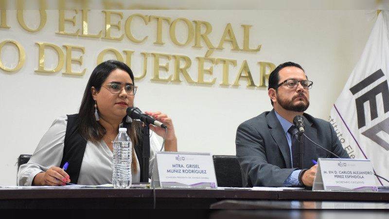 Avanza proceso para conformación de nuevos partidos políticos: Grisel Muñiz 