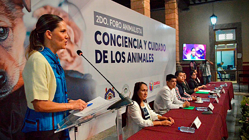 Congreso de Michoacán trabaja en incremento a penas por maltrato animal: Daniela de los Santos 
