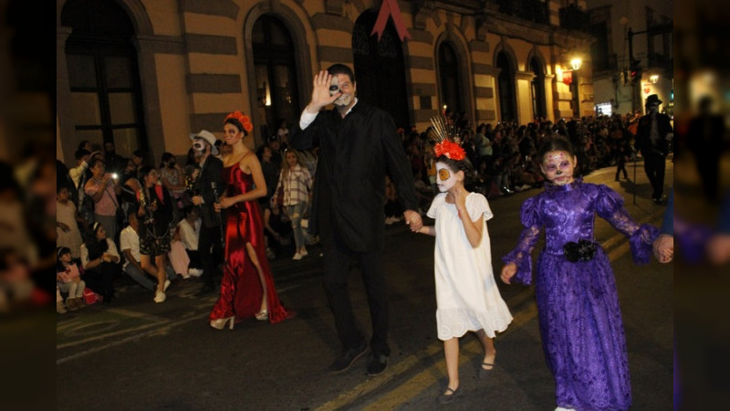 "Desfile de catrinas y catrines", un espectáculo que cobra fuerza en Morelia: Alfonso Martínez