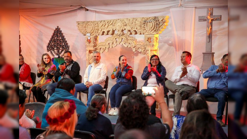 Celebra Bedolla la preservación de artesanías michoacanas, a pesar del capitalismo y piratería