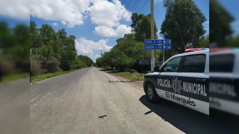 Localizan a pareja asesinada a balazos y un cuerpo calcinado en El Marqués, Querétaro  