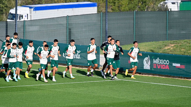 México continúa su preparación en Girona para el Mundial 2022 