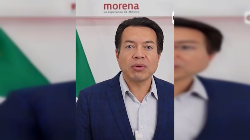 Morena hará la misma encuesta que el INE sobre la reforma electoral: Mario Delgado 