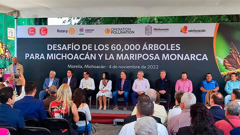 Kansas City donará 60 mil árboles a reserva de la Monarca en Michoacán  
