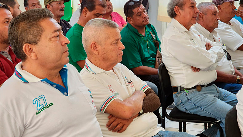 Cocotra e Icatmi arrancan cursos de capacitación para transportistas en Apatzingán