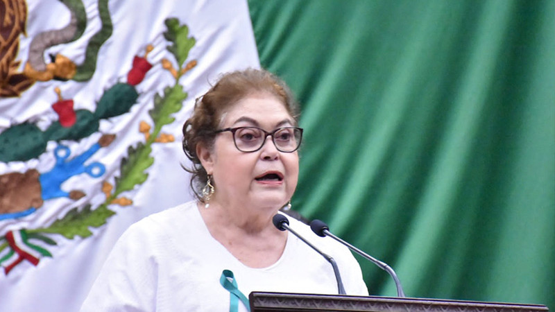 Presenta diputada María de la Luz Núñez Ramos Iniciativa para despenalizar y legalizar el aborto 