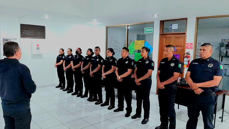 Inician elementos de la Policía Auxiliar de Michoacán curso de ...