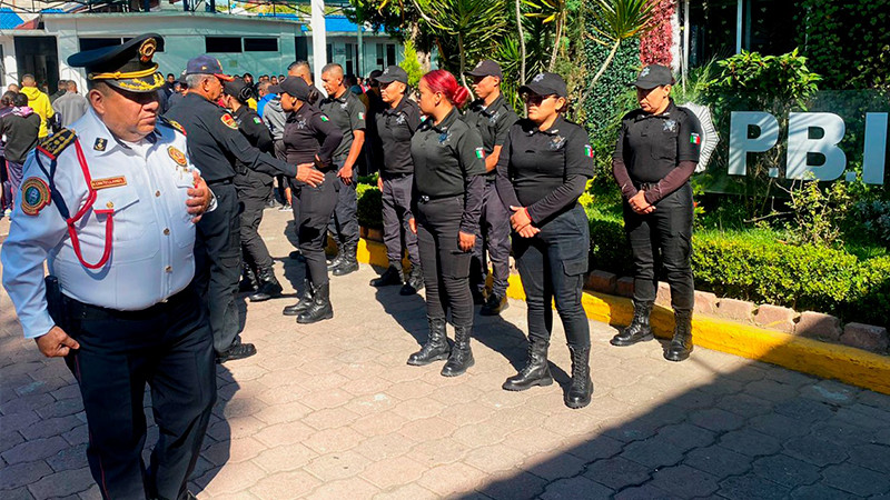 Inician elementos de la Policía Auxiliar de Michoacán curso de ...