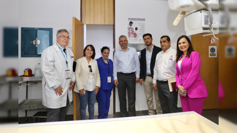 Inicia Bedolla supervición de hospitales regionales para fortalecer el sistema de salud estatal
