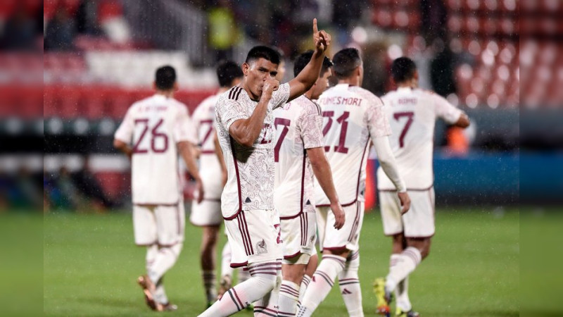 México golea 4-0 a Iraq en partido de preparación para el Mundial de Qatar 