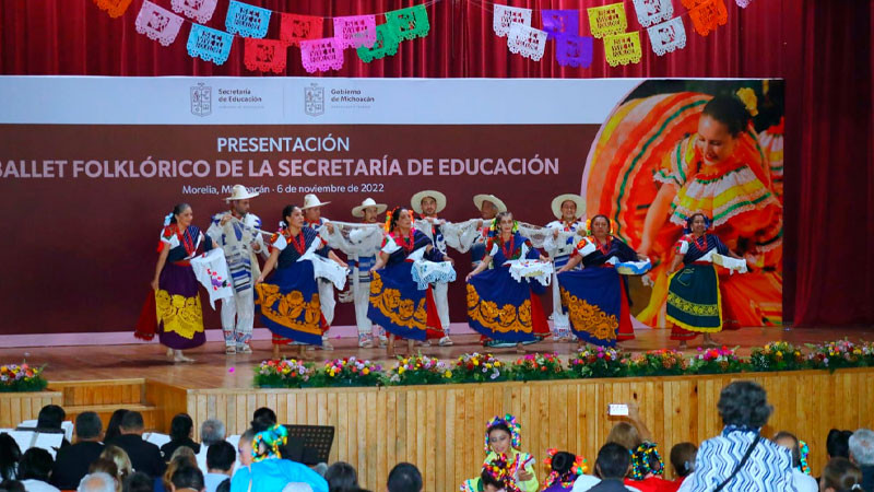 Ballet Folklórico de la Secretaría de Educación Michoacán inicia presentaciones en municipios 