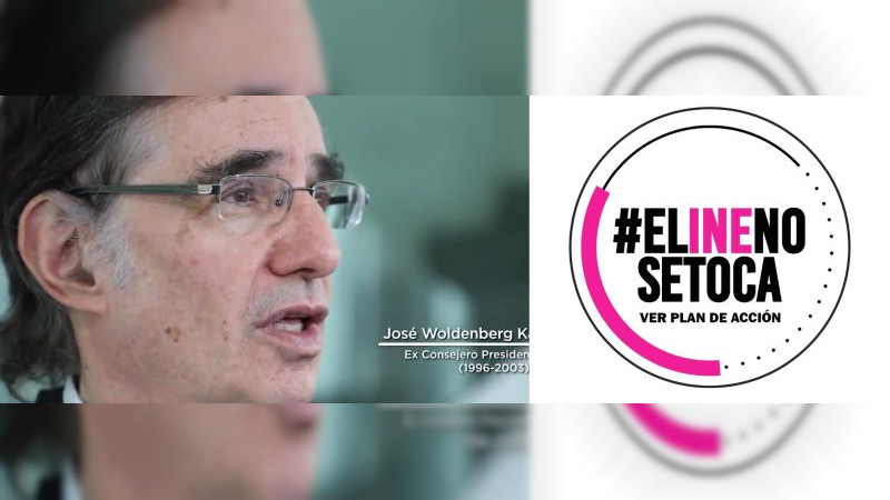 José Woldenberg será el único Orador durante la movilización “el INE no se toca” 
