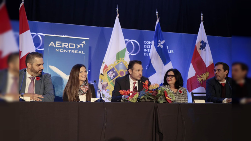 Aeroclúster de Querétaro y AeroMontreal firman Memorándum de Entendimiento