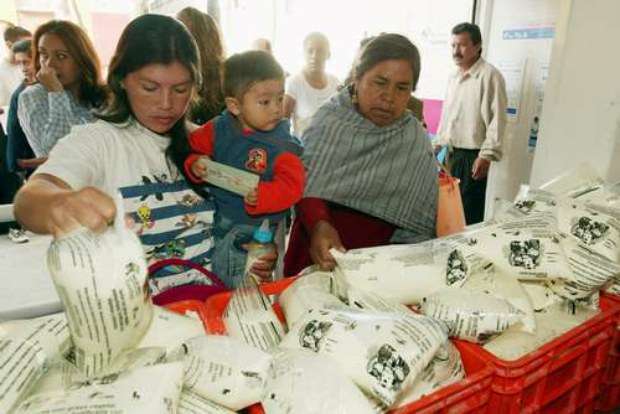 Más de 4 mil beneficiados en las seis Lecherías Liconsa en Zacapu  