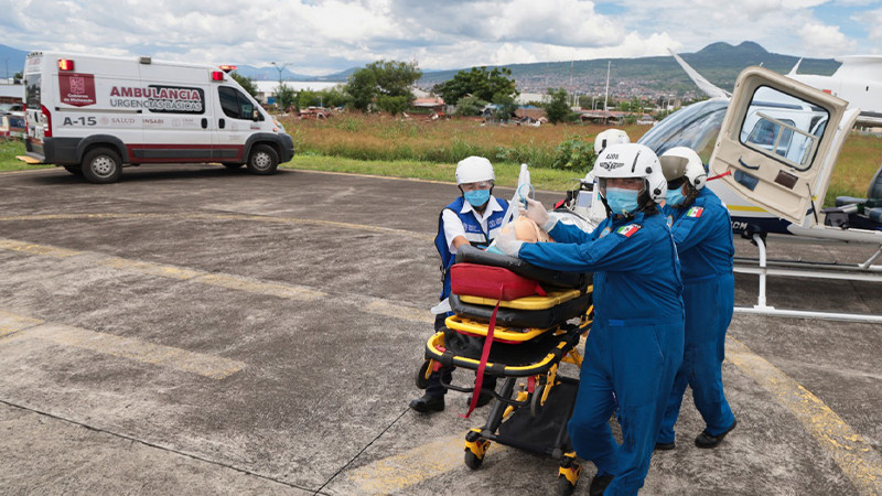 Más de 39 mil servicios prehospitalarios, otorgados por el CRUM en el año: Secretaría de Salud de Michoacán  