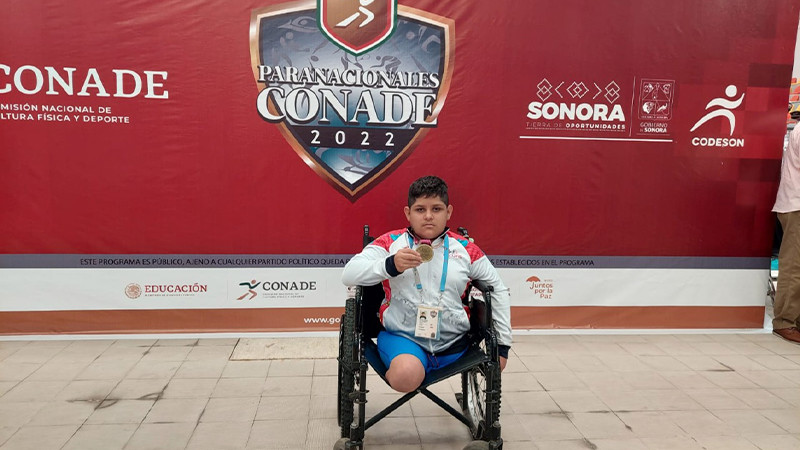 Cae oro para Imcufide en Juegos Paranacionales Conade 2022 