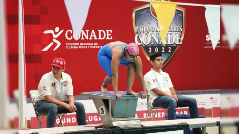 Michoacán consigue 17 medallas más en Juegos Paranacionales Conade 2022