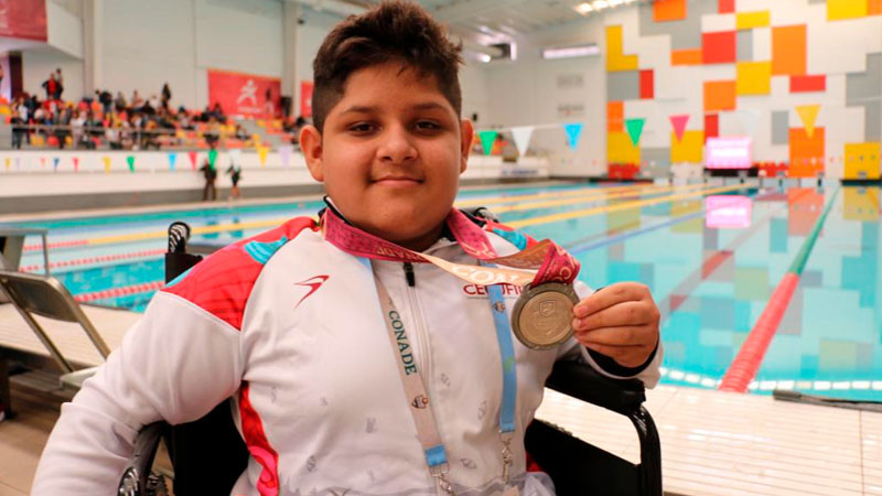 Continúa la lluvia de medallas en Juegos Paranacionales Conade 2022 