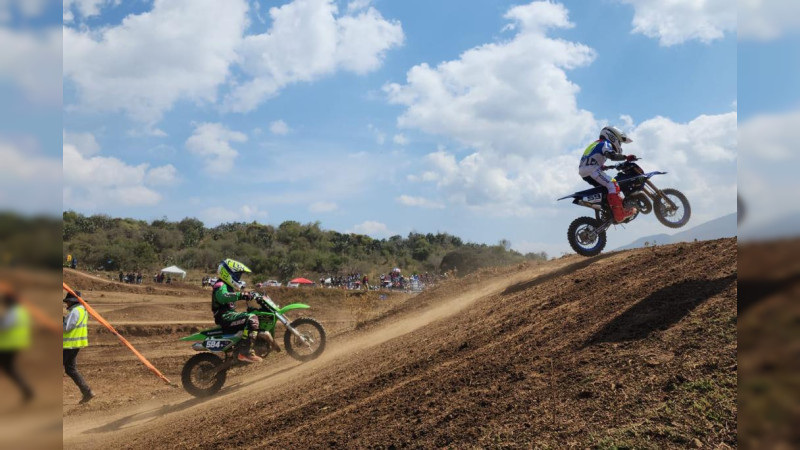 Se lleva a cabo en Capula última fecha del Campeonato Nacional de Motocross