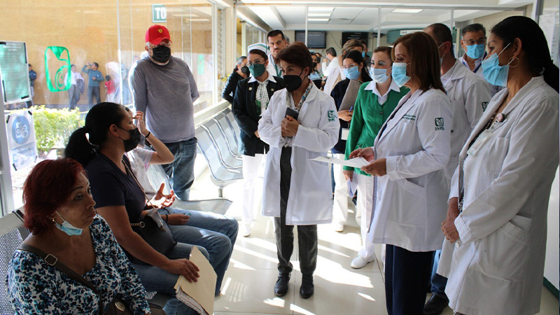 Supervisan servicios de urgencias y hospitalización del hospital de San Juan del Río,  Querétaro  